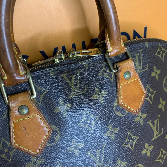 Authentic Louis Vuitton Alma Bag Monogram Brown - Picture 7 of 16
